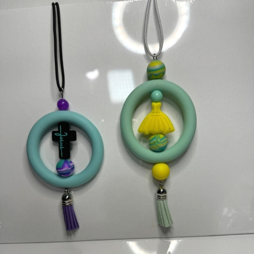 Handmade Car charm. Great gift for Christmas.